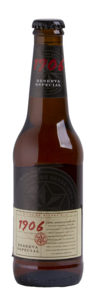 Estrella De Galicia '1906 Reserva' Amber - CASE OF 24 (330ml)