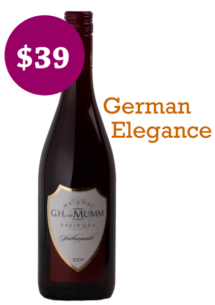 GH Von Mumm 'Trocken' Spatburgunder Pinot Noir 2009