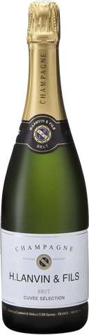 H.Lanvin & Fils 'Cuvee Selection' Brut Champagne - $48.99 a bottle!