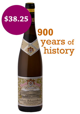 SCHLOSS JOHANNISBERG 'YELLOW SEAL' QBA RIESLING 2011