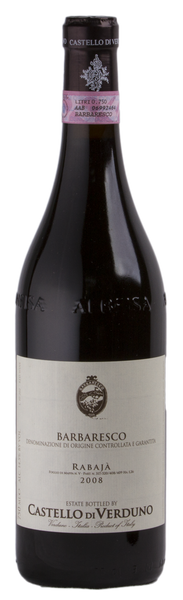 Castello di Verduno Barberesco 'Rabaja' Nebbiolo 2008