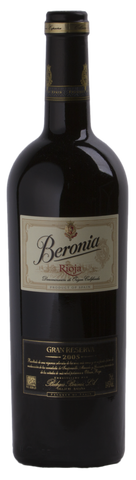 Bodegas Beronia 'Classico' Gran Reserva Tempranillo-Mazuelo-Graciano 2005