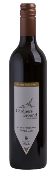 Gardners Ground Organic & Preservative Free Shiraz 2012