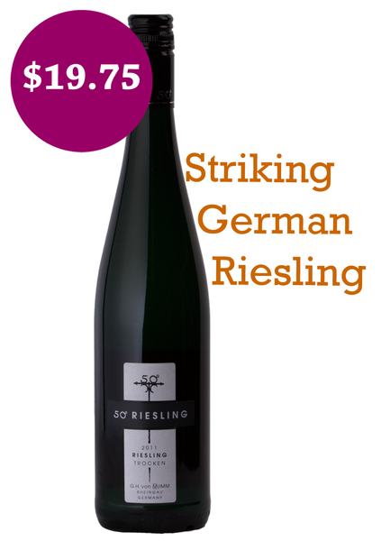 GH VON MUMM RIESLING 50th PARALLEL TROCKEN
