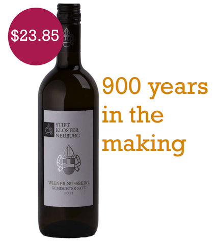 Klosternueberg 'Nussberg' White Gruener Veltliner-Riesling-Welsh-Pinot Blanc 2011
