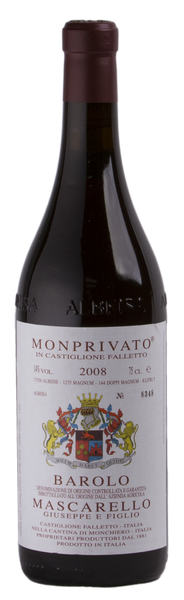 Guiseppe Marscarello Barolo 'Monprivato' Nebbiolo 2008 - $229 a Bottle