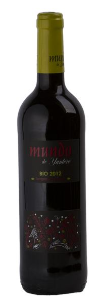 Bodegas Jesus del Perdon 'Mundo Organic' Tempranillo 2012