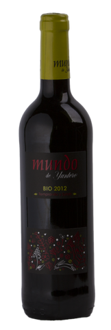 Bodegas Jesus del Perdon 'Mundo Organic' Tempranillo 2012